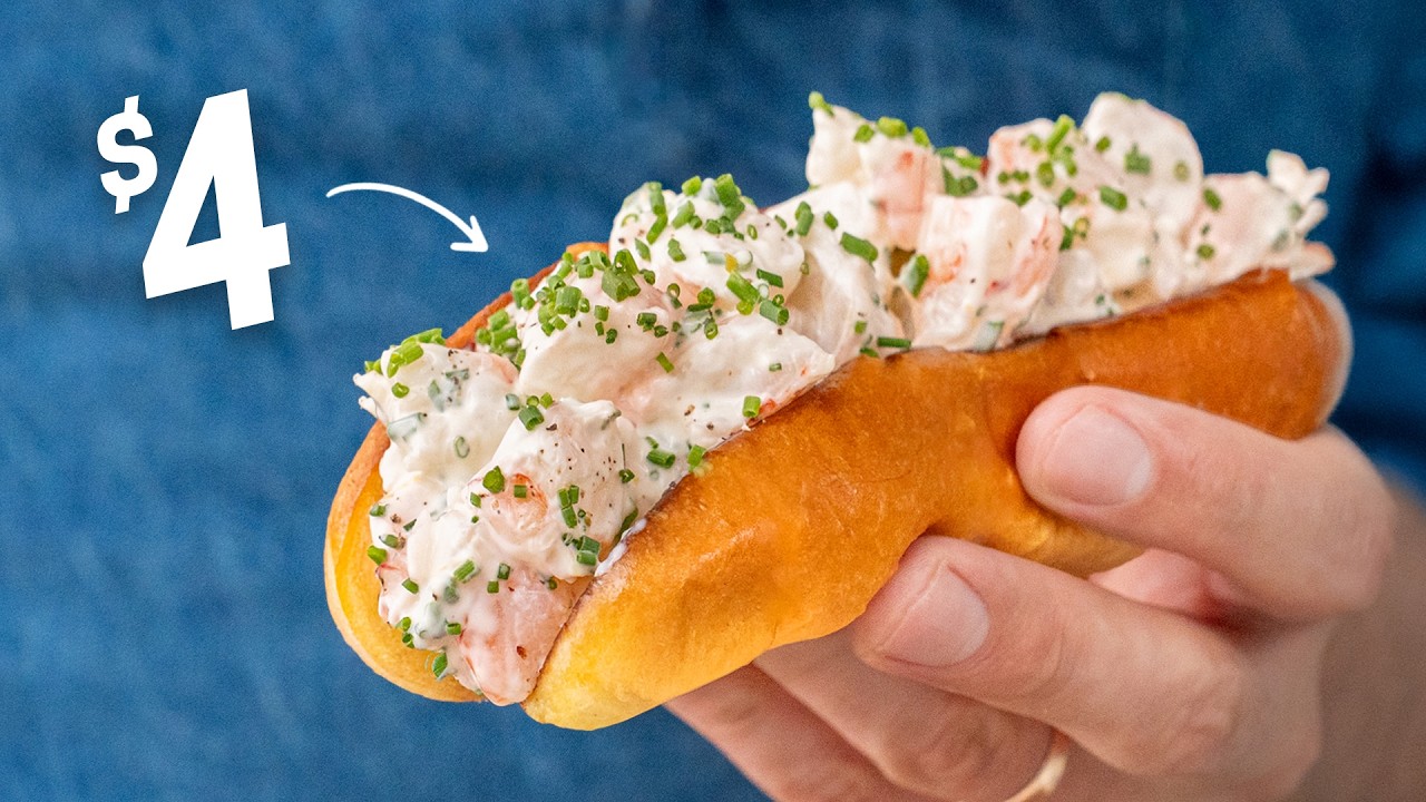 Shrimp Roll (Lobster Roll without Lobster)