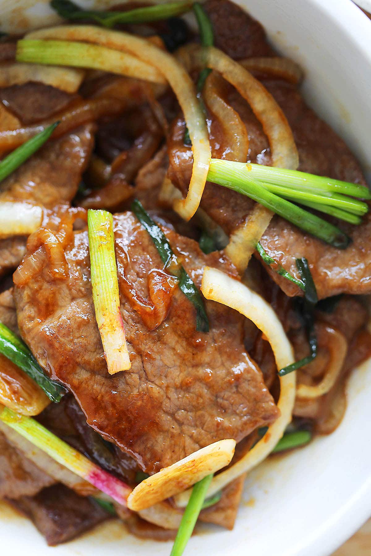 Onion Scallion Beef