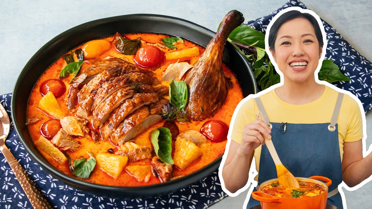Red Curry with Roasted Duck (Gang Phet Pet Yang)