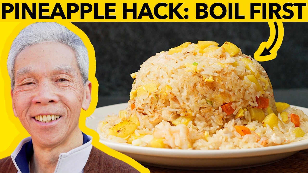 Pineapple Fried Rice (Bo Lo Caau Faan)