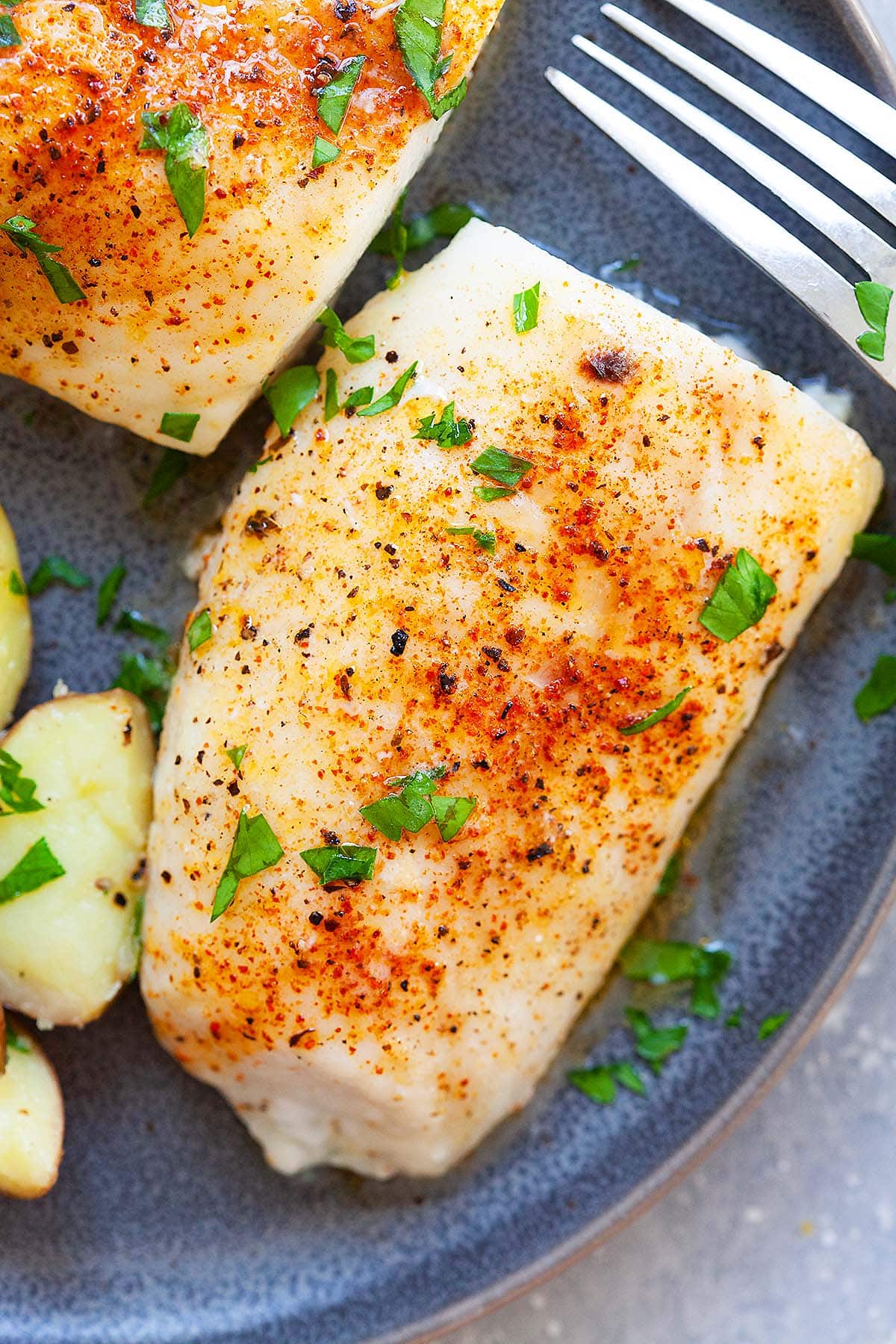 Moist Oven-Baked Cod