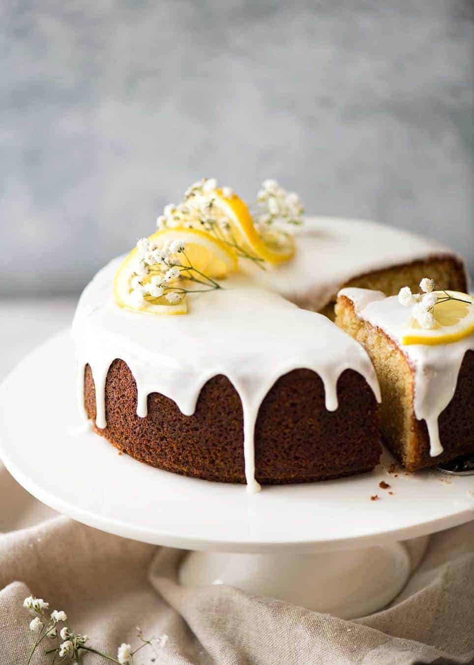 Glazed Lemon Yogurt Cake