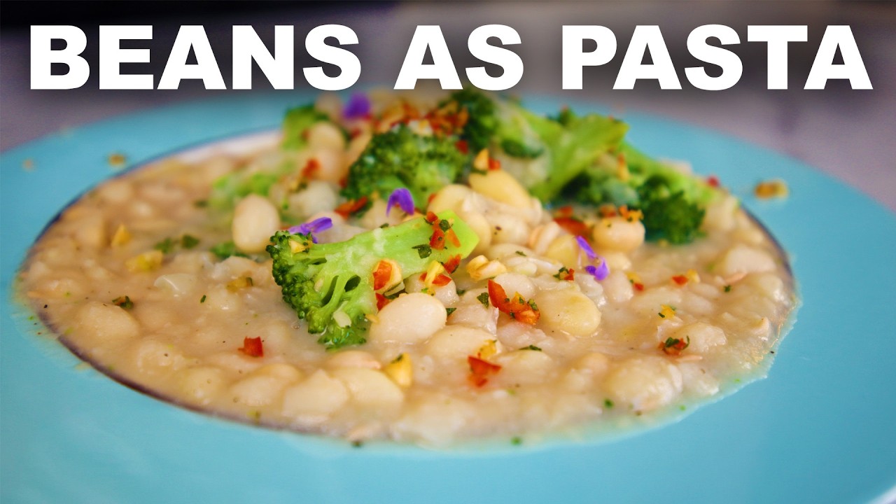Cacio e Pepe with Beans and Broccoli