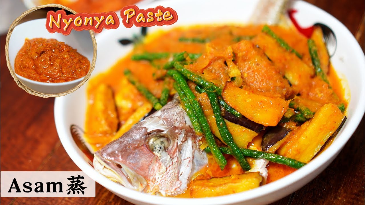 Nyonya Asam Steamed Fish