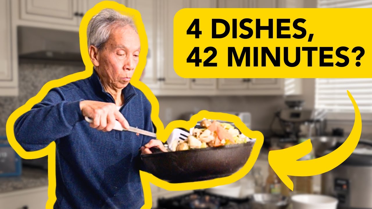 4 Healthy Chinese Dishes in 45 Minutes