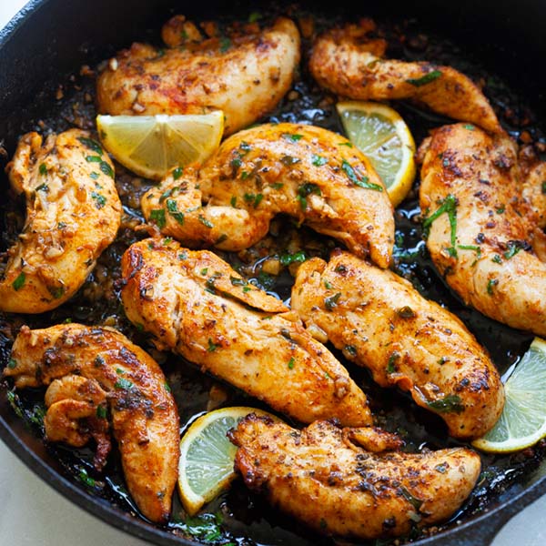 Garlic Butter Chicken Tenders