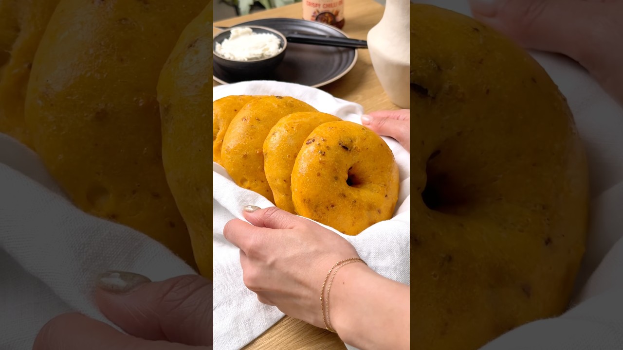 Chili Oil Bagels