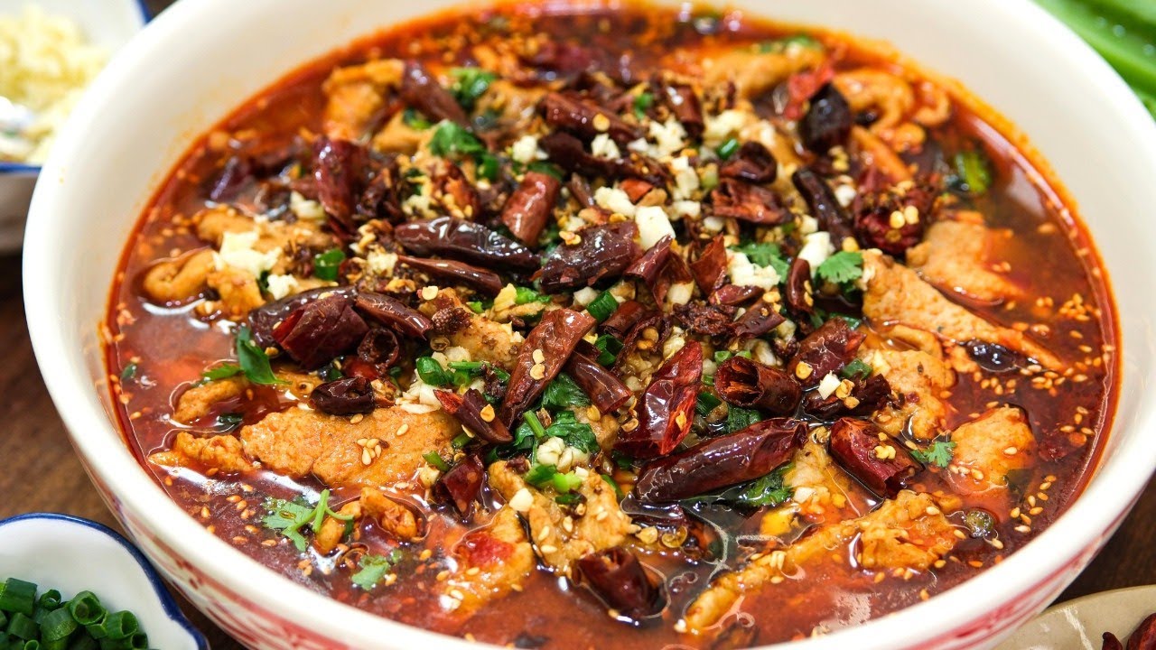 Sichuan Poached Pork Slices (Shui Zhu Rou Pian)