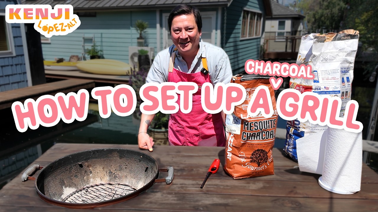 How to Set Up a Charcoal Grill